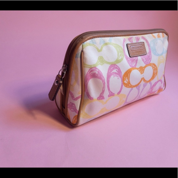 Coach multicolor makeup bag - Picture 3 of 3